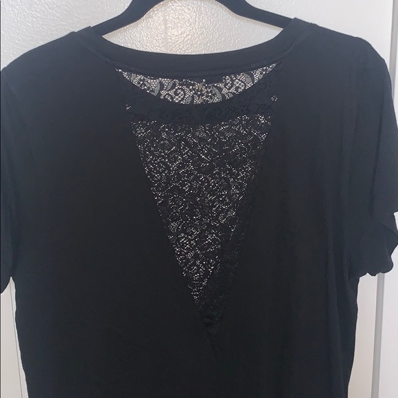 Express Graphic Tee with mesh detail - Picture 2 of 2